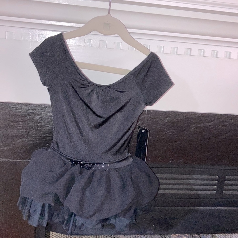 Black Bloch brand Leotard with cute tutu